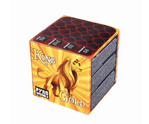 King Gold 19 shots siervuurwerk belgie pyro specials only